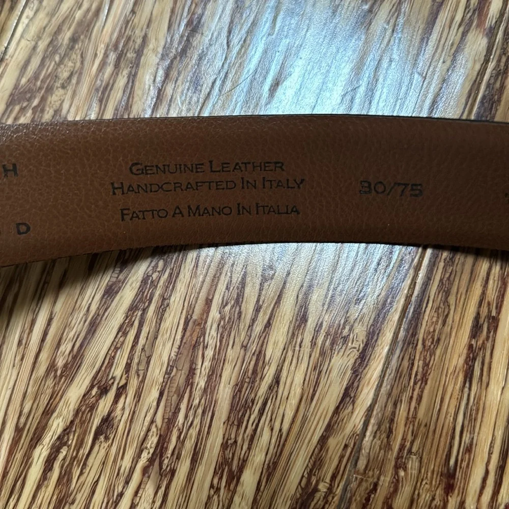Joseph Abboud men’s brown genuine leather dress belt size 30/75